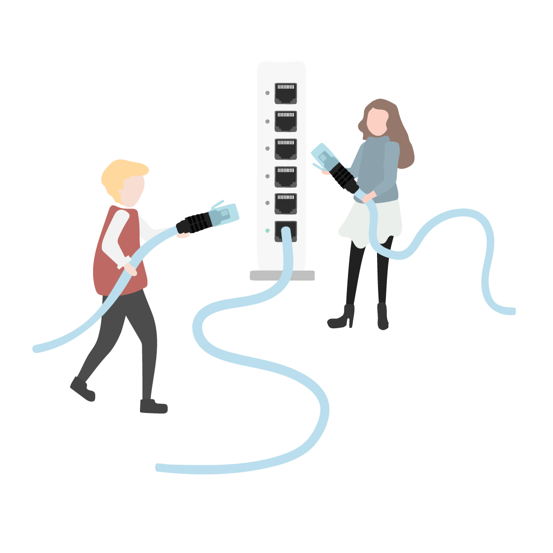 Structured Data Cabling Business It Service Corps